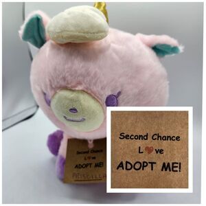 Mewaii Unicorn Plush Soft Stuffed Animal Toy 8" Doll Toy Pink